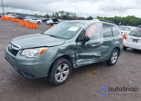 2016 Subaru Forester 2.5I Premium z USA, uszkodzony, nr VIN JF2SJADC8GH437712